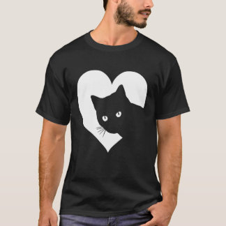 T-Shirt pour amoureux de chats Cadeau drôle pour f