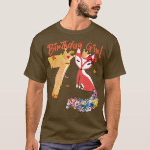 T-shirt Pour Amoureux des animaux 6e anniversaire fille po