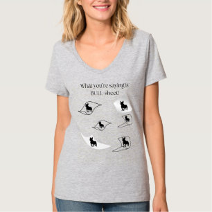 T-Shirt pour animal de compagnie de taureau