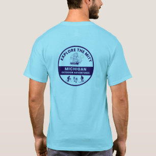 T-shirt pour aventures en plein air du Michigan