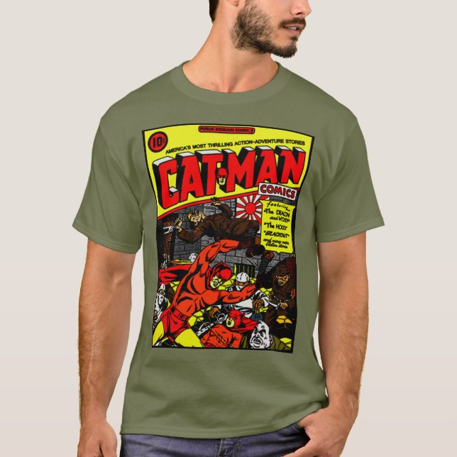 T-shirt pour bande dessinée classique des années 1 (Devant)