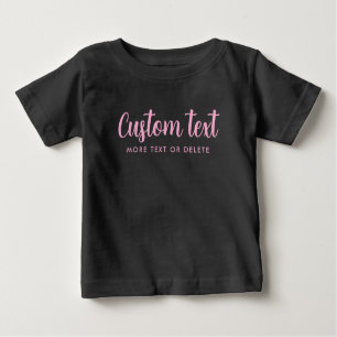T-SHIRT POUR BÉBÉ 