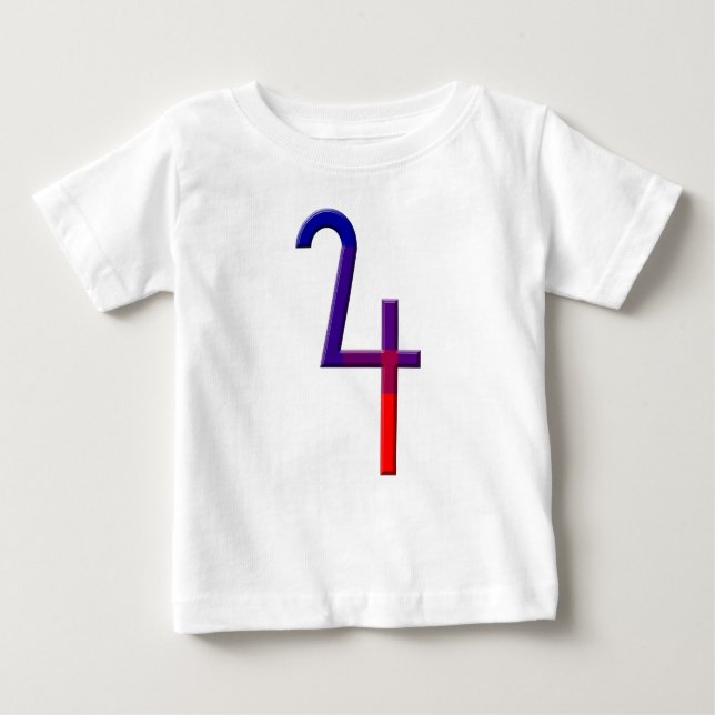 T-SHIRT POUR BÉBÉ 07/24 (Devant)