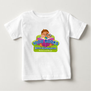 T-shirt Pour Bébé 1000 livres avant jardin d'enfants
