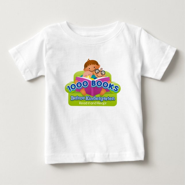 T-shirt Pour Bébé 1000 livres avant jardin d'enfants (Devant)