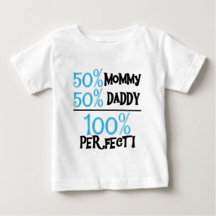 T-shirt Pour Bébé 100 pour cent perfectionnent le bleu