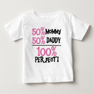 T-shirt Pour Bébé 100 pour cent perfectionnent le rose