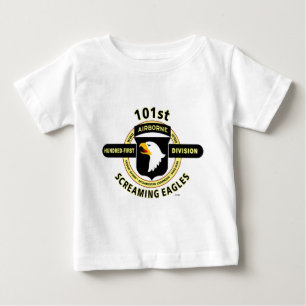 T-SHIRT POUR BÉBÉ 101E DIVISION AÉRONAUTIQUE "SCREAMING EAGLES"