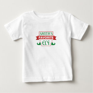 T-shirt Pour Bébé 11 favorite de Santa