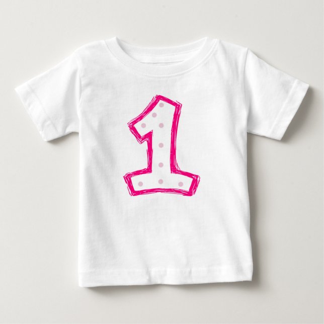 T-shirt Pour Bébé 1 T-shirt bébé (Devant)