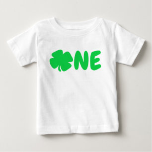 T-shirt Pour Bébé 1er anniversaire de la Saint Patrick