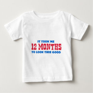 T-shirt Pour Bébé 1er anniversaire drôle