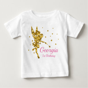 T-shirt Pour Bébé 1er anniversaire Fairy
