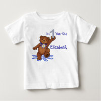 1er anniversaire Teddy Bear for Girl