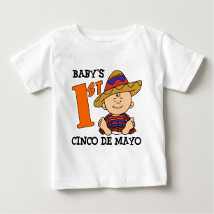 T-shirt Pour Bébé 1er Cinco De Mayo