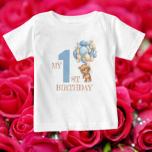 T-shirt Pour Bébé 1er pique-nique d'ours en peluche