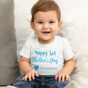 T-shirt Pour Bébé 1ère fête des mères