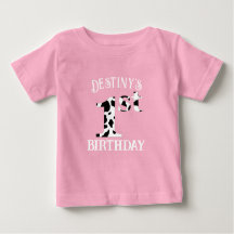 1ère impression de vache d'anniversaire