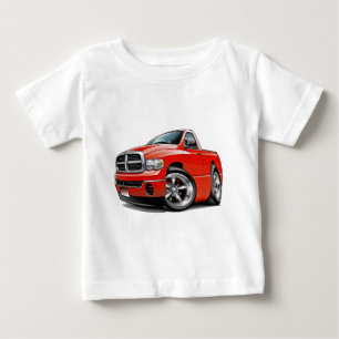 T-shirt Pour Bébé 2003-08 camion de rouge de RAM de Dodge
