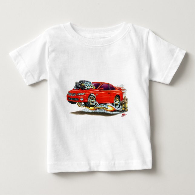 T-shirt Pour Bébé 2004-06 voiture de rouge de GTO (Devant)