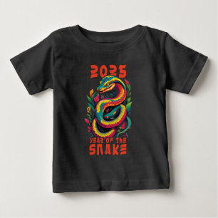 T-shirt Pour Bébé 2025 Année Du Serpent