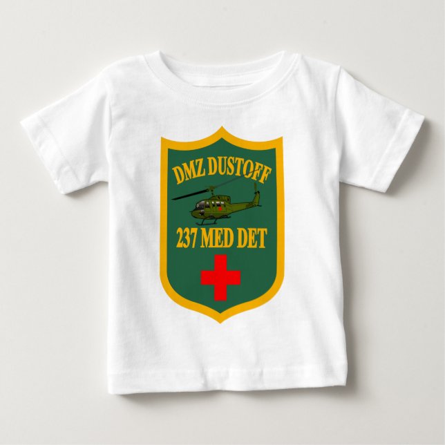 T-shirt Pour Bébé 237th Détachement Médicale DMZ Dustoff (Devant)