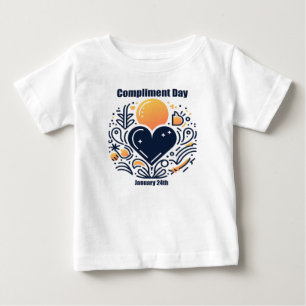 T-shirt Pour Bébé 24 janvier - Jour du respect