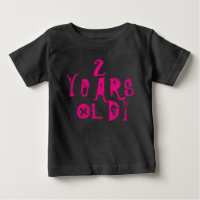 2 ans mignon chemise bébé neon crâne roche rose ro