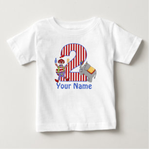T-shirt Pour Bébé 2ème Chemise personnalisée par cirque