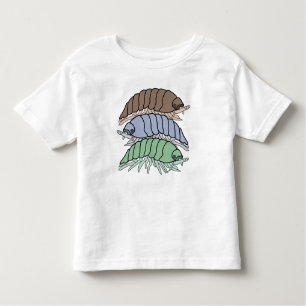T-Shirt pour bébé - 3 pilules de bugs (blanc)