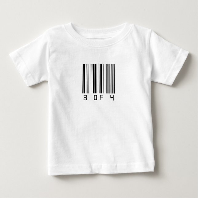 T-shirt Pour Bébé 3 sur 4 (Devant)
