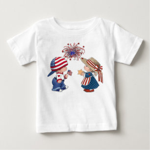 T-shirt Pour Bébé 4 juillet