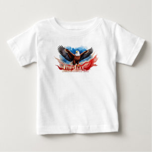 T-shirt Pour Bébé 4 juillet Aigle – Conception d'art patriotique