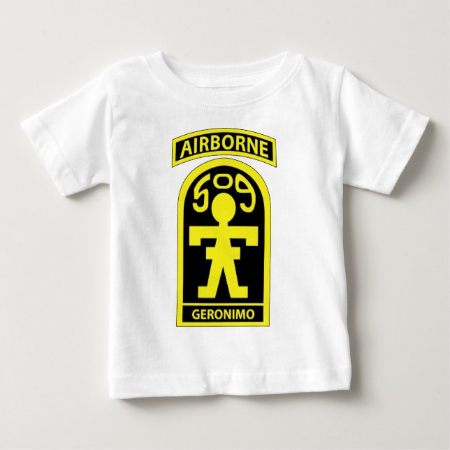 T-shirt Pour Bébé 509e régiment d'infanterie de parachutistes (PIR)  (Devant)