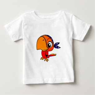 T-SHIRT POUR BÉBÉ 906 PETIT CARTOON DE PIRATE À PIRATE CHEEKY