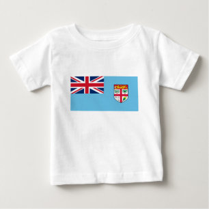T-shirt Pour Bébé A bas prix ! Drapeau Fidji