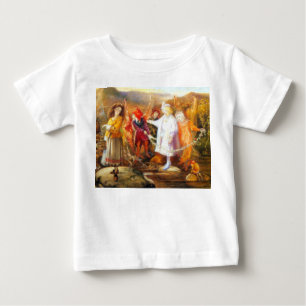 T-shirt Pour Bébé À Fairyland John Anster Fitzgerald