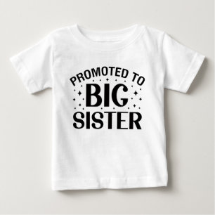 T-shirt Pour Bébé À nouveau grande sœur 2026 Annonce de grossesse