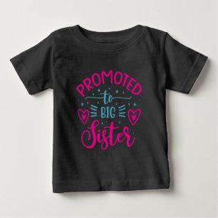 T-shirt Pour Bébé À nouveau grande sœur 2026 Annonce de grossesse