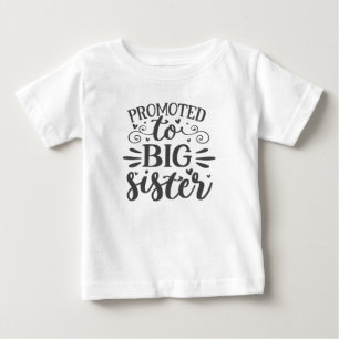 T-shirt Pour Bébé À nouveau grande sœur 2026 Annonce de grossesse