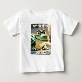T-shirt Pour Bébé À plus tard