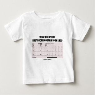 T-shirt Pour Bébé À quoi votre électrocardiogramme ressemble-t-il ?