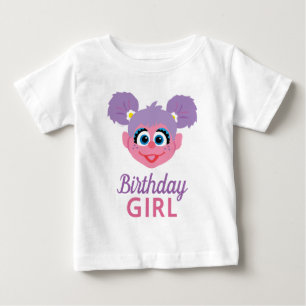 T-shirt Pour Bébé Abby Cadabby   Face de fleurs   Fille d'anniversai