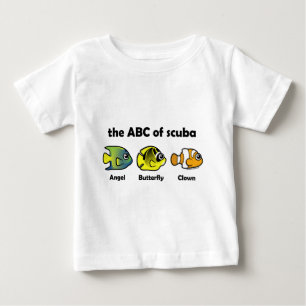 T-shirt Pour Bébé ABC de scaphandre