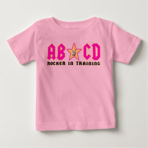 T-shirt Pour Bébé abcdrose