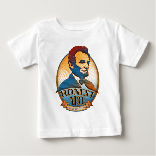 T-shirt Pour Bébé Abe honnête Lincoln