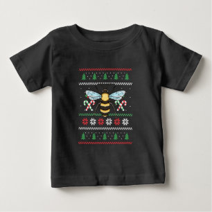 T-shirt Pour Bébé Abeille Abeille Noël laid
