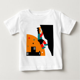 T-shirt Pour Bébé Abrégé sur escalade de roche