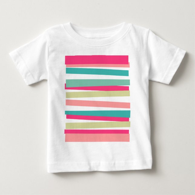 T-shirt Pour Bébé Abstrait 170116 (Devant)