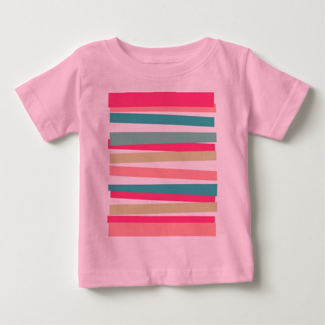 T-shirt Pour Bébé Abstrait 170116 (Devant)